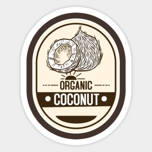 coconut costume Sticker